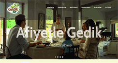 Desktop Screenshot of gedikpilic.com